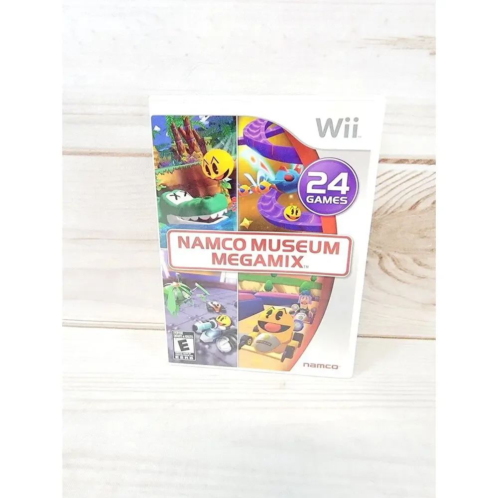 Namco Museum Megamix (Nintendo Wii, 2010) Tested & Working CIB Complete